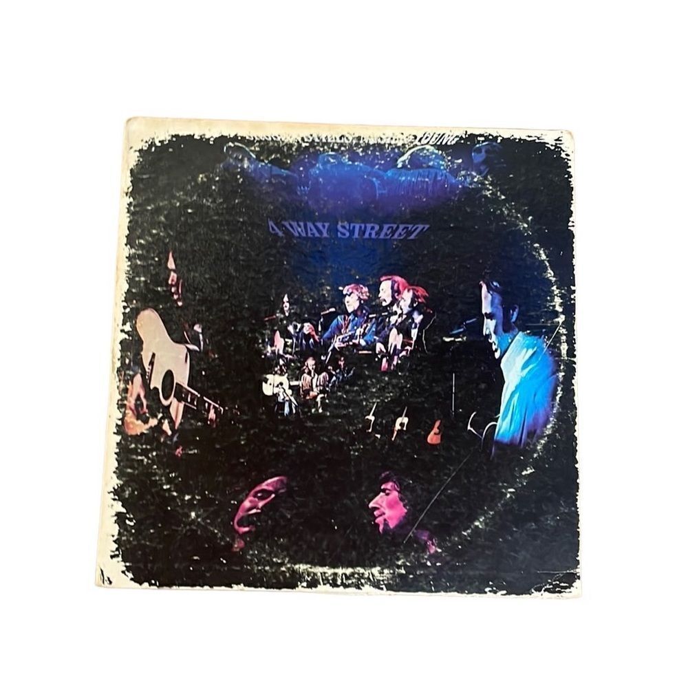 Crosby, Stills, Nash and Young CSNY 4 Way street vinyl vintage